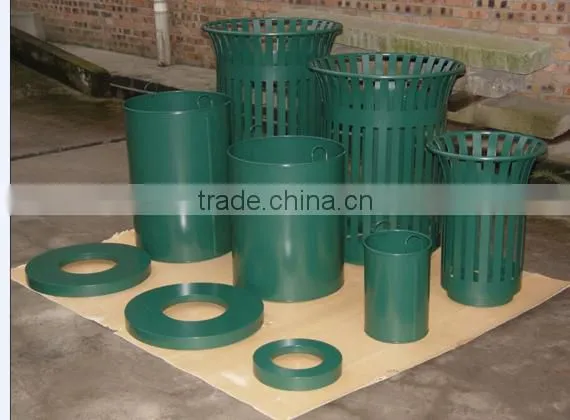 Arlau Outdoor Park Metal Bin Steel With Outdoor photo-2