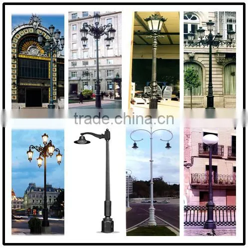 Square Post Street Outdoor Aluminium Post Lamp photo-2