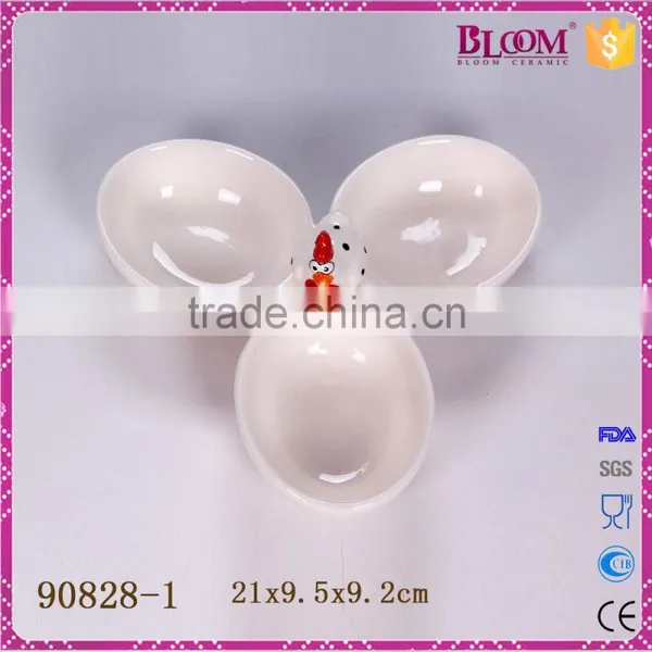 Cute Animal Shape Ceramic Snack Dish photo-5