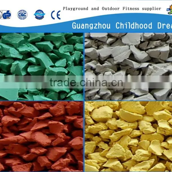(EP-08) Kids Playground EPDM Flooring EPDM Synthetic Rubber/ EPDM Color Rubber Granule photo-4