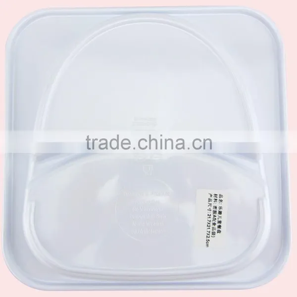Safe Material Lovely Design Melamine Divided Dinner Plate for Kids photo-2