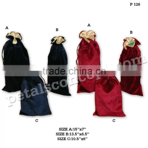 Velvet Wine Bottle Pouch photo-3