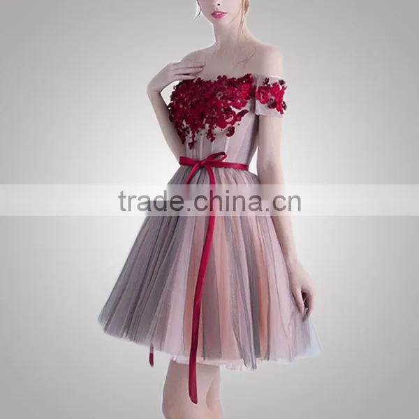 New Style Beautiful Vintage High Class Dress Evening For Autumn photo-4