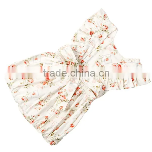 Wholesale New Design Boutique Baby Clothing Children Backless Jumpsuit Summer Wear photo-4
