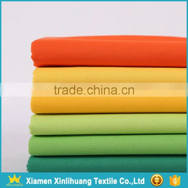 Wholesale Solid Color Double Warp Double Weft 100 Cotton Canvas Fabric photo-3