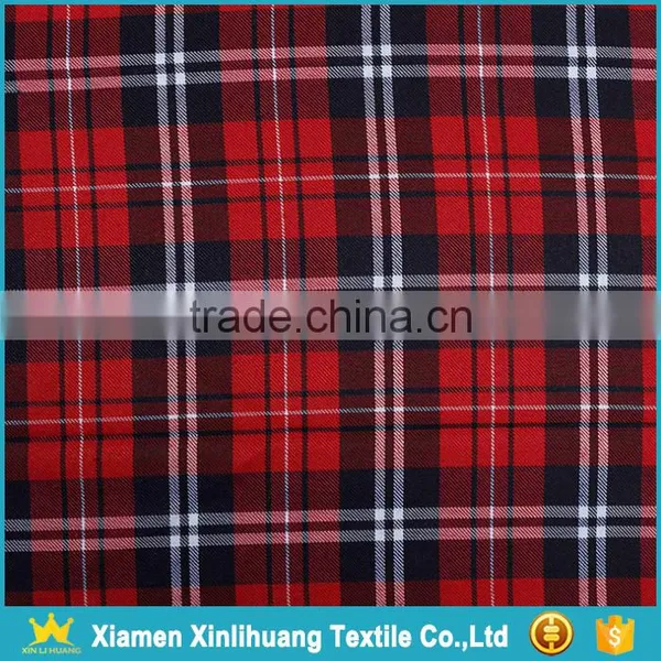New Item Yarn Dyed 100% Cotton Checked Fabric for School Uniform photo-3
