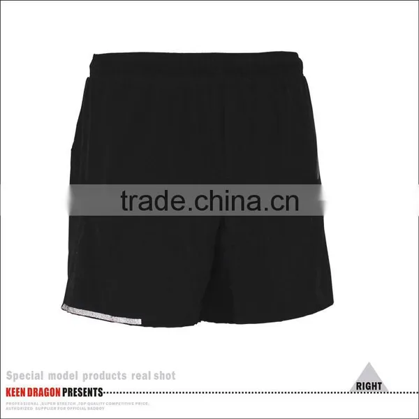 Custom Design Wholesale Blank In Sport Mens Taped Pocket Running Shorts photo-5