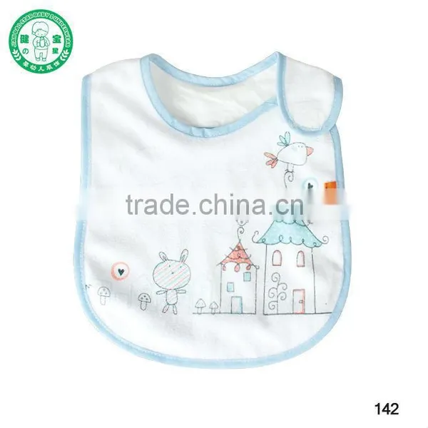 Wholesale Multi Styles Cartoon Printed Cotton Baby Bib photo-3