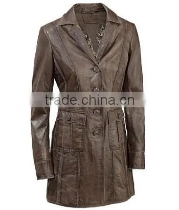 Long Leather Coat photo-2