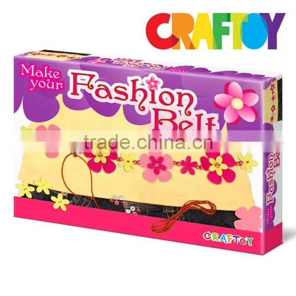 OEM Children Crafts Create Your Fashion Flower Belt photo-2