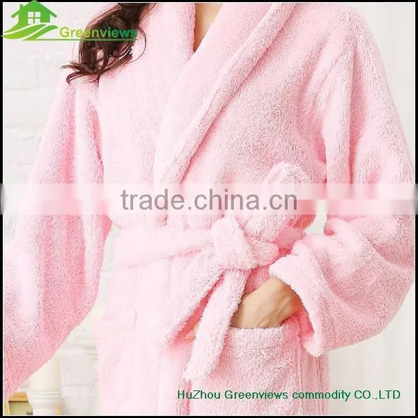 100 Cotton Towel Bathrobe Cotton Ladies Bath Robes Men's Comfort Cotton Sleepwear Bathrobe photo-5