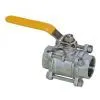 Female Threaded Three - Piece Ball Valve