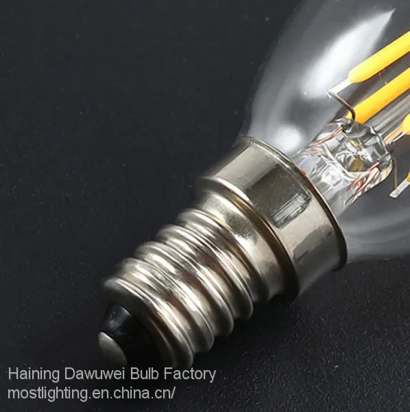 C35 E14 4W LED Candelabra Bulb LED Filament Bulb 110V-220V Dimmable Led Bulb photo-2