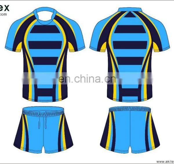 2016 Manufacture Custom Sportswear Rugby Jersey With Sublimation photo-3