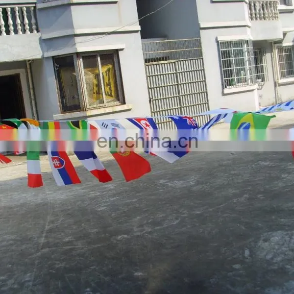 Colorful Fabric Bunting Flags/PVC Vinyl PE Flag and Bunting From Wenzhou Fly photo-3