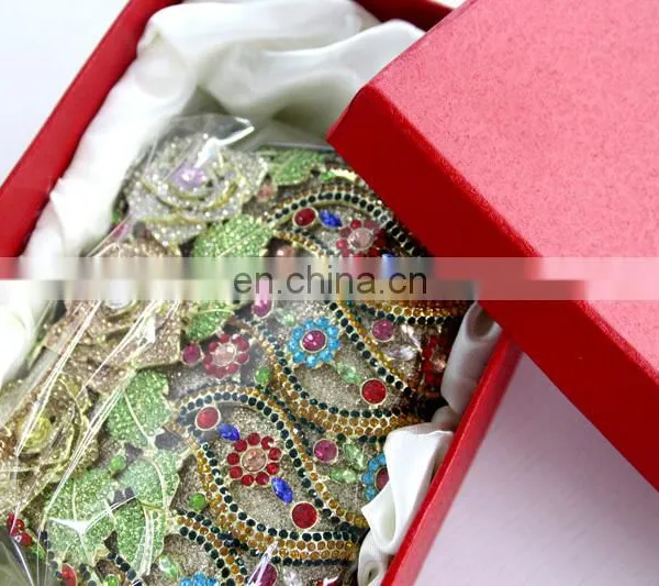 Hot Sale Rhinestone Crystal Clutch Bag/full Stone Clutch Bag for Girls/fashion Clutch Bag photo-3
