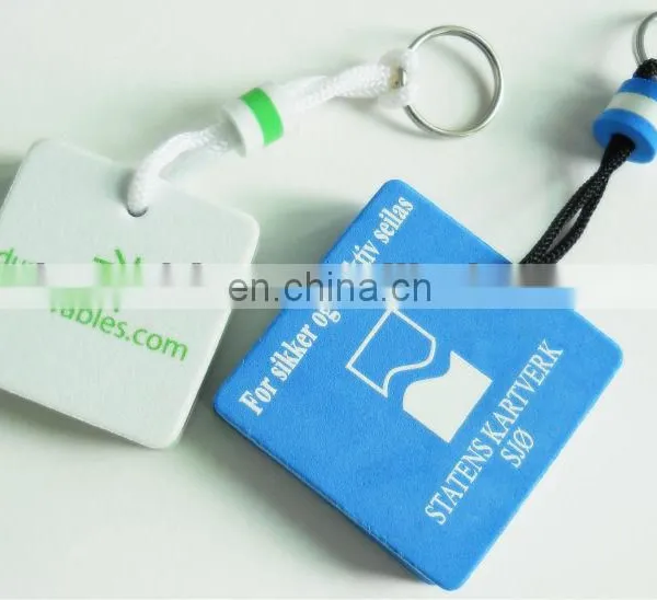 Square EVA Foam Key Chain for Promotion