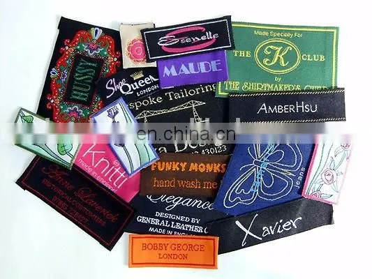 Custom Design Woven Labels for Garment photo-3