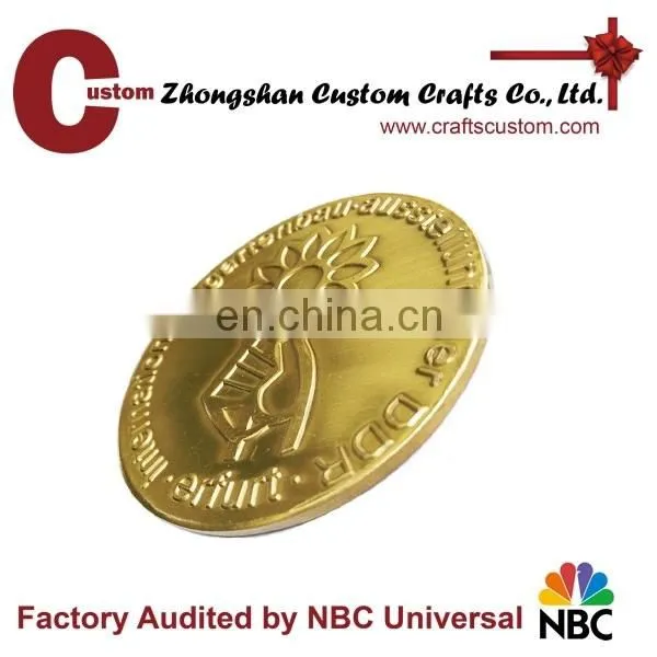 Custom Cheap Souvenir Fake Silver Metal Coin photo-5