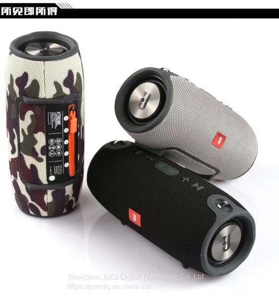 Factory Direct Selling Small War Drum Wireless Bluetooth Speaker 1+1 Series Plug-in Card USB Outdoor Portable Waterproof photo-3