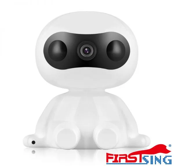 Firstsing 1080P HD IR Night Vision 360 Degree VR Panoramic Fisheye Wifi Wireless Two Way Audio IP Security Camera