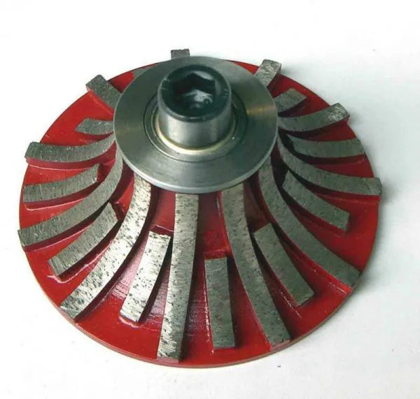 Granite Marble Stone Edge Grinding Sintered Diamond Profiling Wheels photo-4