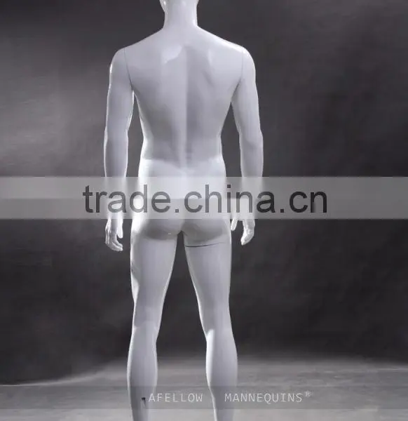 Abstract Fiberglass Men Mannequin Egg Head Male Dummy WEN6 photo-6