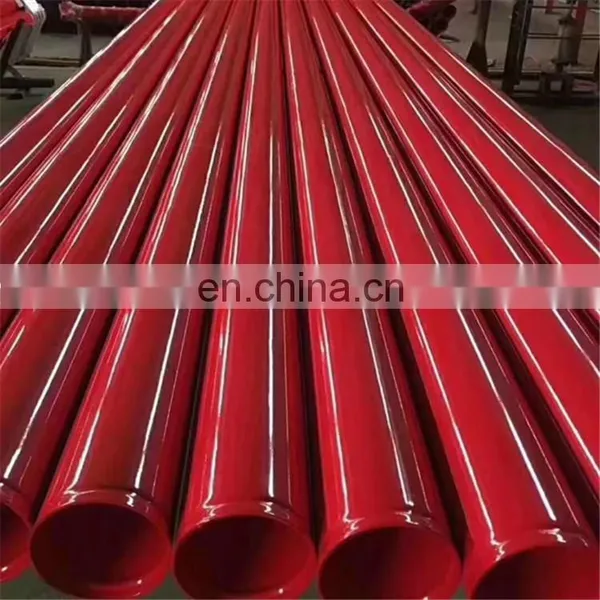 Astm a 795 Fire Steel Pipes Red Color Ral3000 Steel Pipe for Fire Protection photo-2
