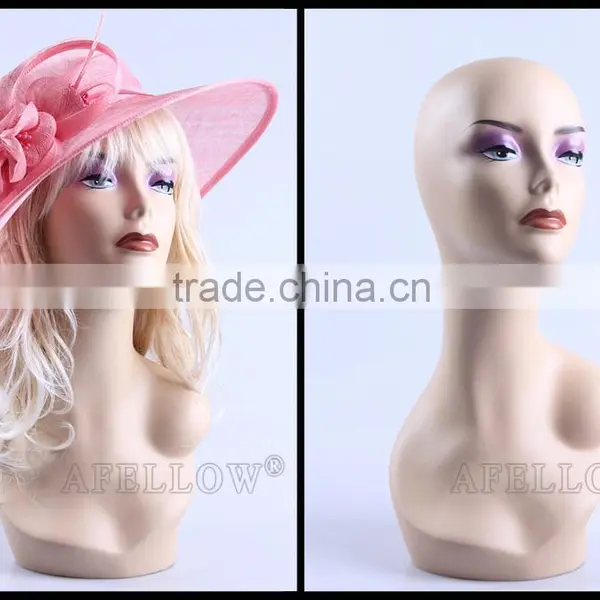 H1005 Fasion Plastic Mannequin Head ,durable,eco-friendly photo-2