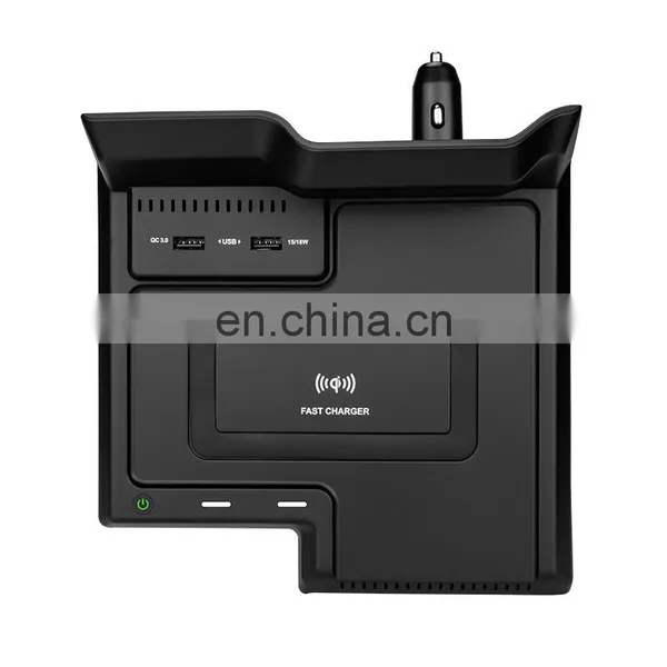2020 Hot Selling 10W Fast Wireless Car Charger Phone Qi Wireless Charger For Asia Dragon photo-2