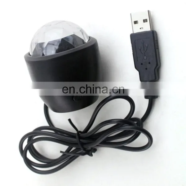 2020 Hot Sell DJ Lights From China Disco Lights LED Portable USB Disco Light With Press Switch photo-2