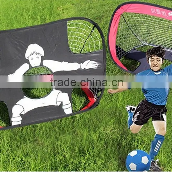 Gate Football Soccer Goals Pop Up Net Tent Kids Outdoor Play Toy photo-2