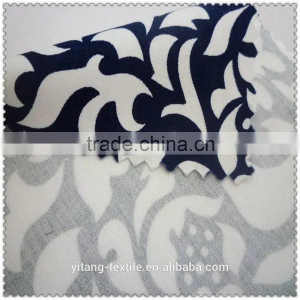 One Color Printed Spandex Cotton Fabric photo-2
