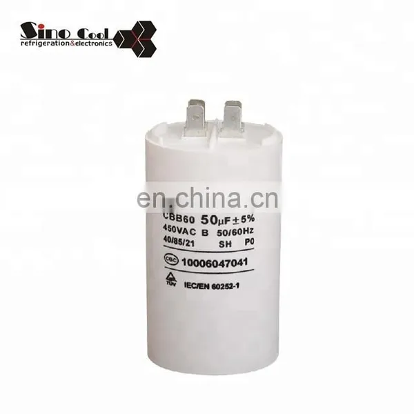 High Quality Cbb60 Plastci Electrolytic Capacitor