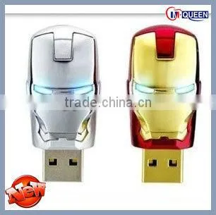 2014 NEW Funny Usb Drive / Iron Man Usb / Super Hero Usb Quality Choice