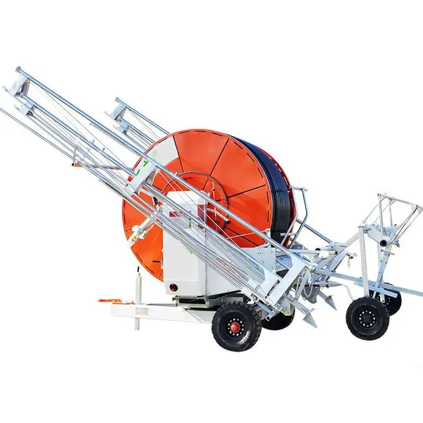 Multi-sprinkler Truss Type Agricultural Reel Hose Irrigation Machinery JP65-300