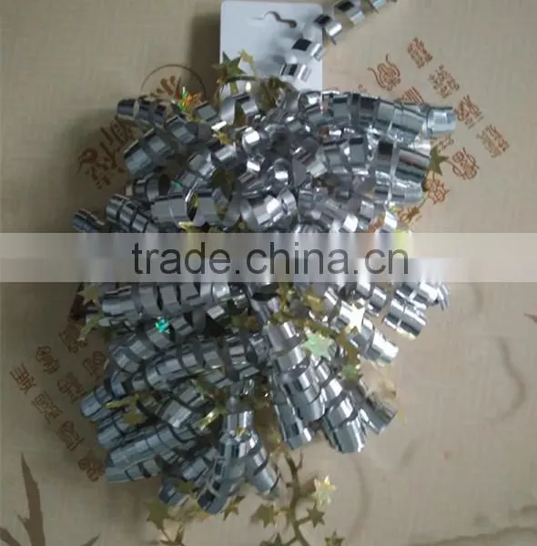 With PET Star Line 30inch Length Curly Bow/wrapping Curling Ribbon Bow for Decoration photo-3