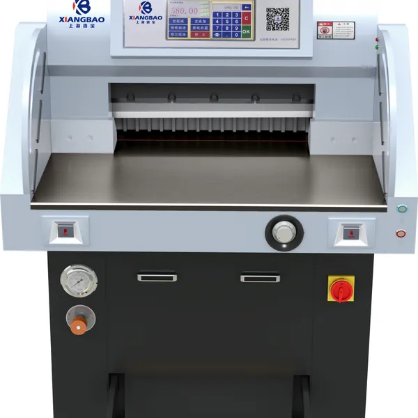 Shanghai Xiangbao XB-AT551-09 Dual Hydraulic Ultra-quiet Paper Cutter photo-2