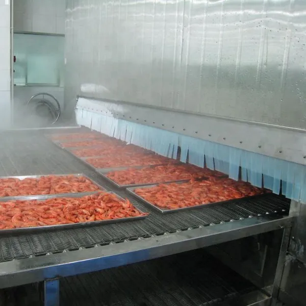 Cauliflower/broccoli Vegetable Quick Freezing Iqf Tunnel Freezer Equipment/iqf Machine