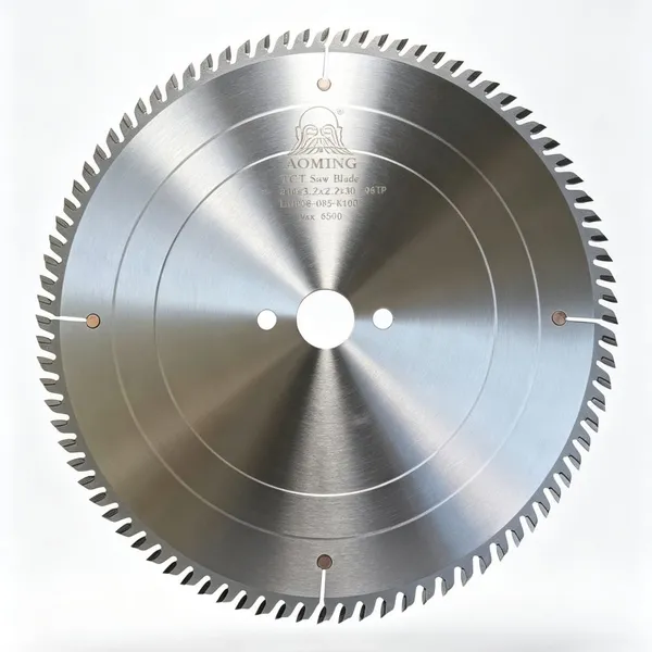 TCT Circular Saw Blade 600mm 60T ATB 75Cr1 for Panel Saw Wood Cutting - AOMJNG photo-2