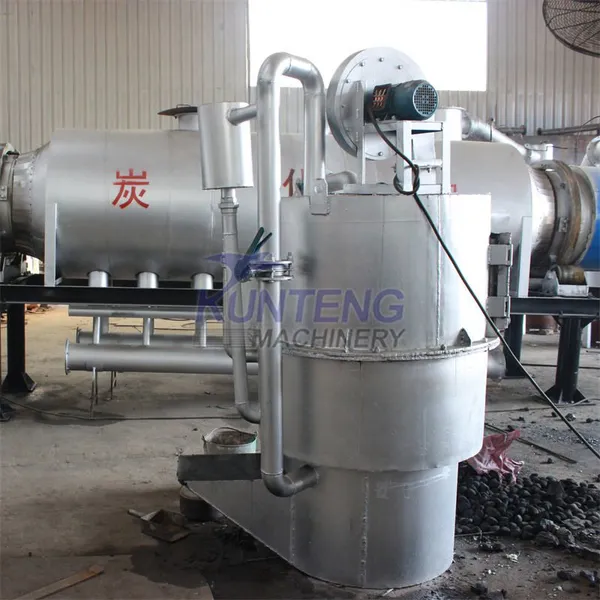 Models Pyrolysis Making Machine High Quality Bamboo Biomass Carbon Charcoal Making Machine EPC photo-2