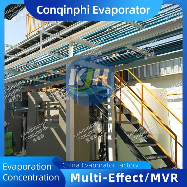 Automatic MVR Evaporator Unit With Integrated Compressor for Chemical Processing