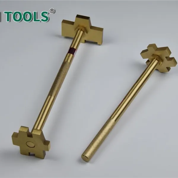Non-Sparking Single Head Drum Wrench, 300mm Length, Beryllium Copper Alloy,Spark-Free photo-4