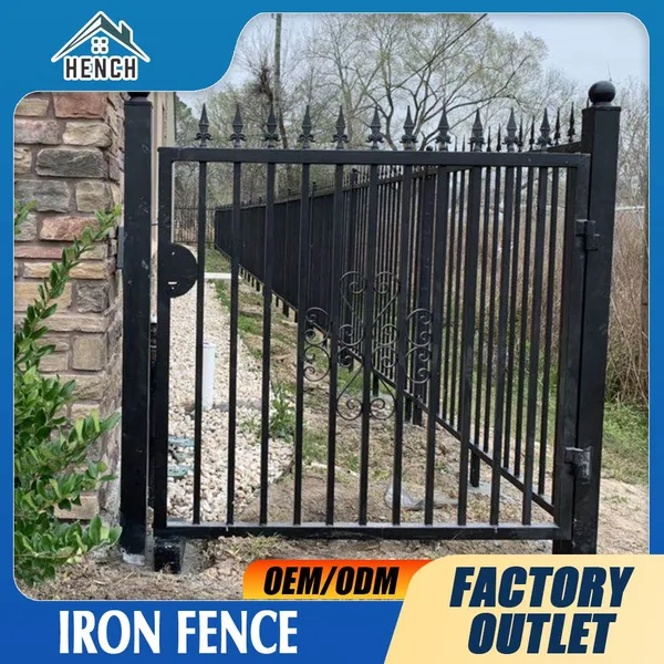 Fancy Wrought Iron Railing China Balcony Balustrades Stair Iron Fence photo-2