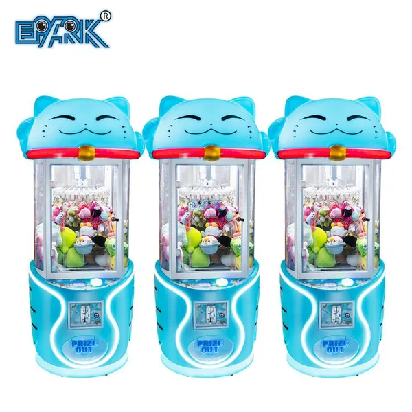 Claw Machine Cat Theme Prize Vending Game With Transparent Cabinet for Shopping Malls Arcades and Family Entertainment Centers photo-5