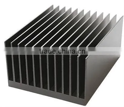China Best Quality Customized Rectangle Shape Extruded Aluminum Radiator (aluminum Fin, Aluminum Radiator Fins) photo-4