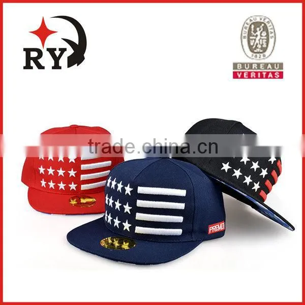 100% Acrylic Custom Embroidery Logo Snapback Cap Sale Baoding