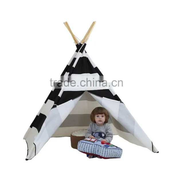 Kids Play Tent House Teepee Indian Indoor Outdoor Teepee Kids Custom Camping Frame Tent photo-3