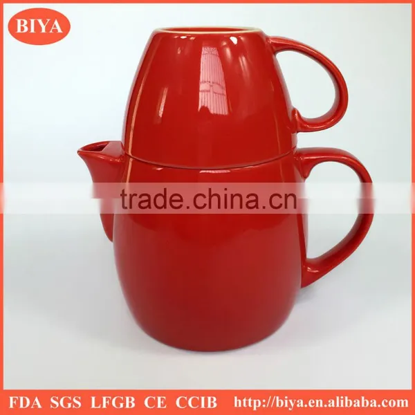 Coffee Pot 2016 Customized Plain White Ceramic Tea Pot & Kettle