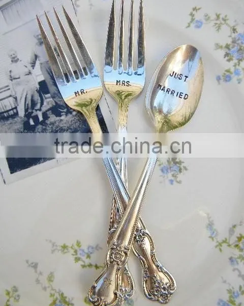Spoon and Fork, Tableware Set , Kitchenware Gift photo-6
